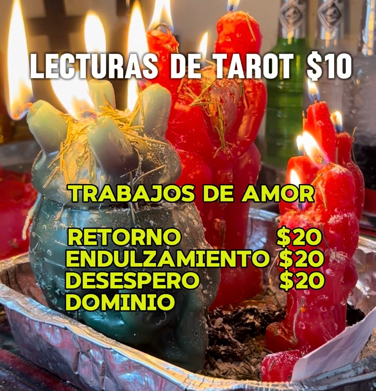 lectura de tarot y trabajos de amor