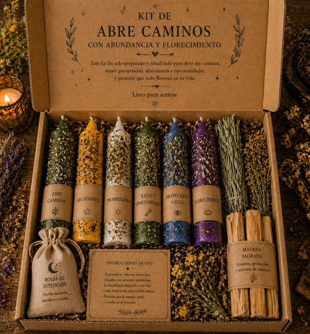 🌿 KIT ABRE CAMINOS CON ABUNDANCIA Y FLORECIMIENTO
